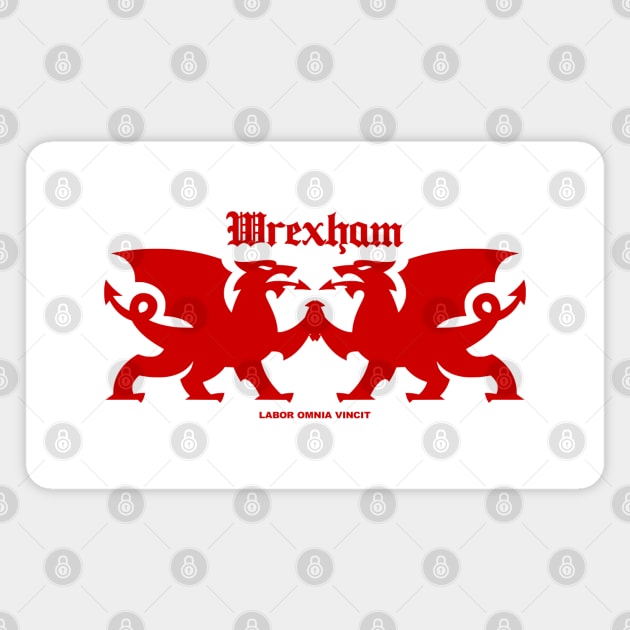 Wrexham Magnet by OrangeCup